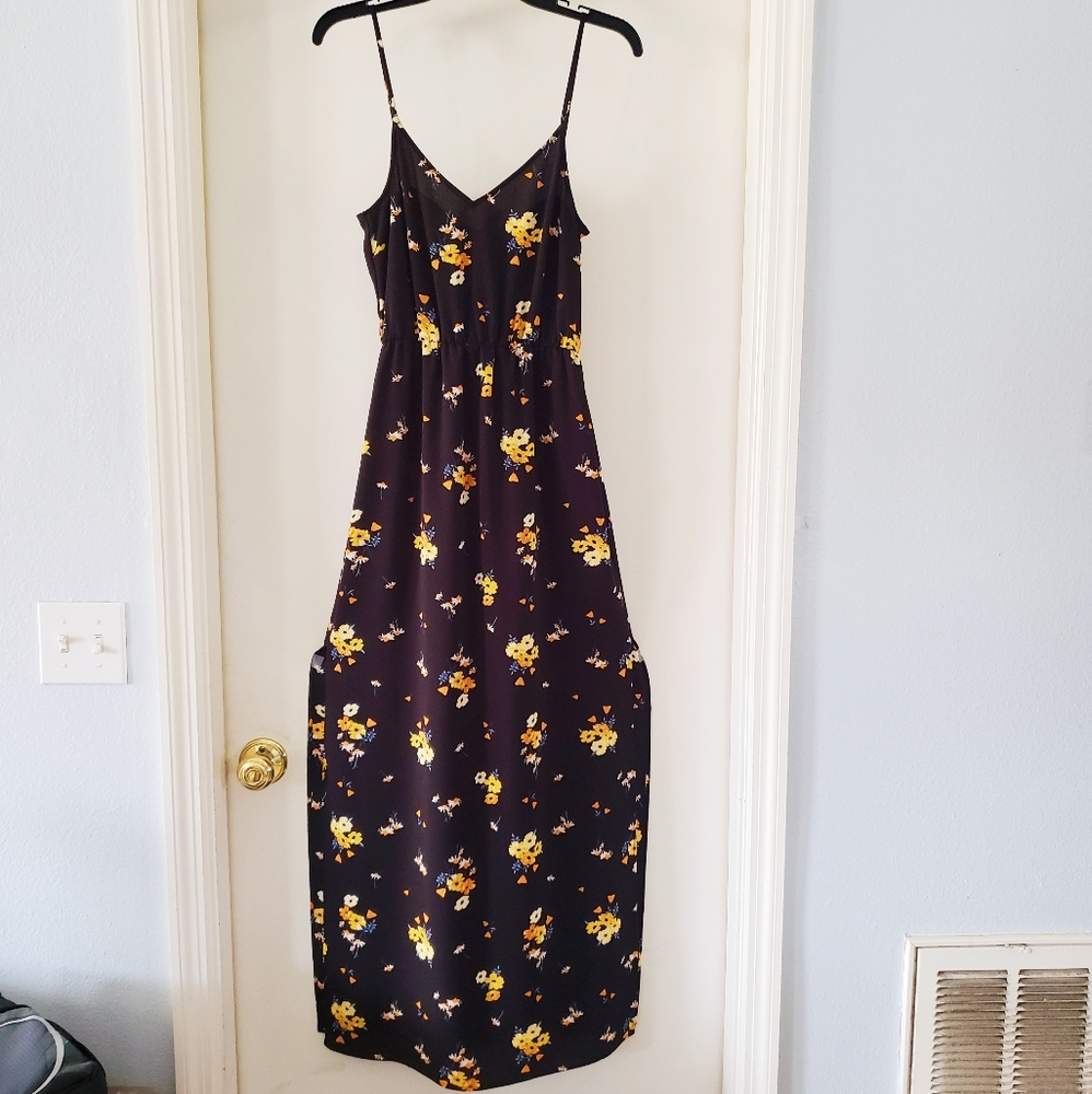 Long floral dress